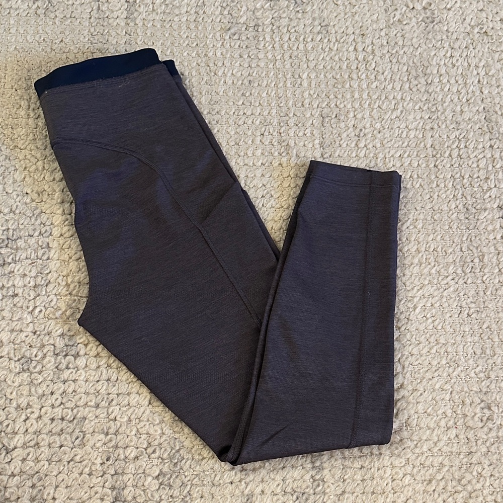 Athleta Charcoal Leggings with pockets